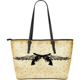 Pistol Wings Leather Tote Large