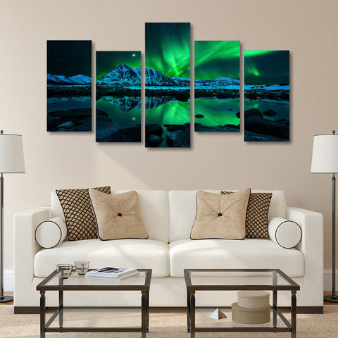 Aurora Borealis Canvas Set
