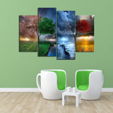 Four Seasons Canvas Set