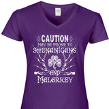 Caution May Be Prone To Shenanigans And Malarkey