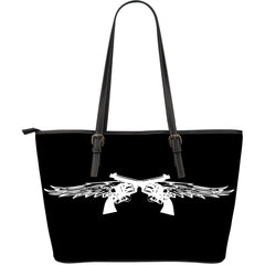 Pistol Wings Leather Tote Large