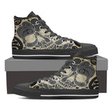 Black Skull Sneakers