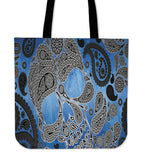 Black Skull Tote Bag