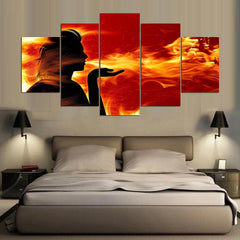 Seducing Smoke Canvas Set