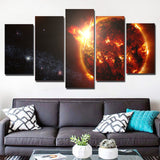 Planet Birth Canvas Set