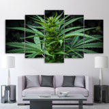 Weed Bud Canvas Set