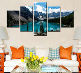 Moraine Lake Canvas Set