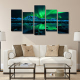 Aurora Borealis Canvas Set