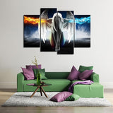 Angel Fire and Ice Canvas Set