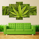 Green Pile High Canvas Set