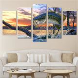 Master Angler Bass Canvas Set