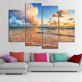 Emerald Beach Canvas Set