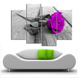 Purple Rose Canvas Set