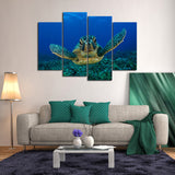 Sea Turtle Love Canvas Set