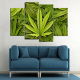 Green Pile High Canvas Set