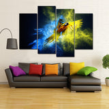 Flying Parrot Canvas Set