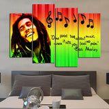 Bob Marley Music Canvas Set