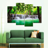 Emerald Waterfall Canvas Set