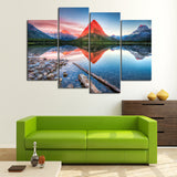 Fire Rock Lake Canvas Set