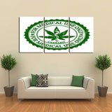 Cannabis Relief Canvas Set