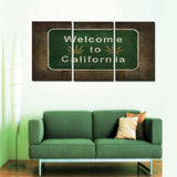 California Cannabis Lovers Canvas Set