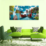 Thailand Paradise Cove Canvas Set