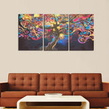 Tree of Life Abstract Canvas Set