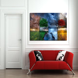 Four Seasons Canvas Set