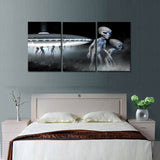 Alien Space Ship Canvas Set