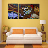 Calavera Woman Canvas Set