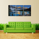 Fire Mountain Lake Canvas Set