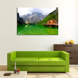 Smoky Mountain Lake Cabin Canvas Set