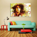 Bob Marley Abstract Canvas Set