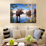 Moose Lake Canvas Set