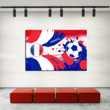 France Les Bleus Canvas Set