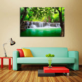 Emerald Waterfall Canvas Set