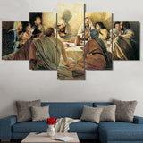 Upper Room Last Supper Canvas Set