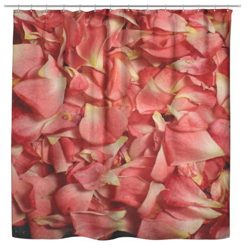 Rose Petal Shower Curtain