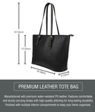 Flirty Dirty Inked And Curvy Leather Tote