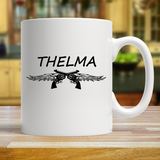 Thelma and Louise Coffee Mug White