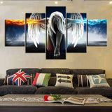 Angel Fire and Ice Canvas Set