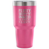 Flirty Dirty Inked and Curvy Tumbler