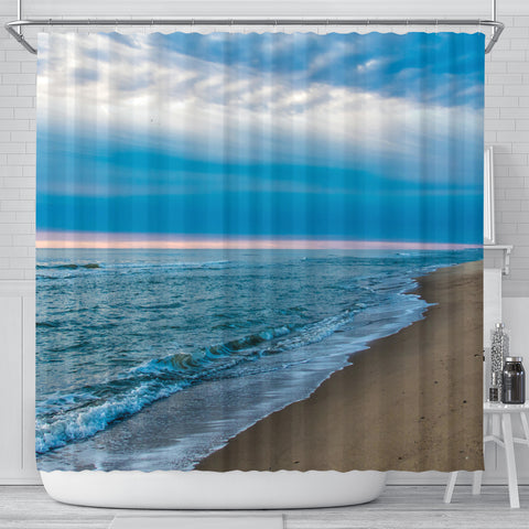 Beach Blues Shower Curtain