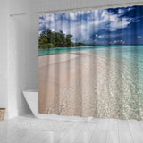 Caribbean Island Shower Curtain