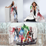 Super Heroes Hooded Blanket