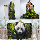 Panda Hooded Blanket