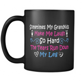 Sometimes My Grandkids Make Me Laugh So Hard Coffee Mug