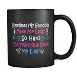 Sometimes My Grandkids Make Me Laugh So Hard Coffee Mug