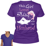 This Girl Loves Fishing with Her Husband