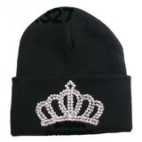 Rhinestone Beanie Cap